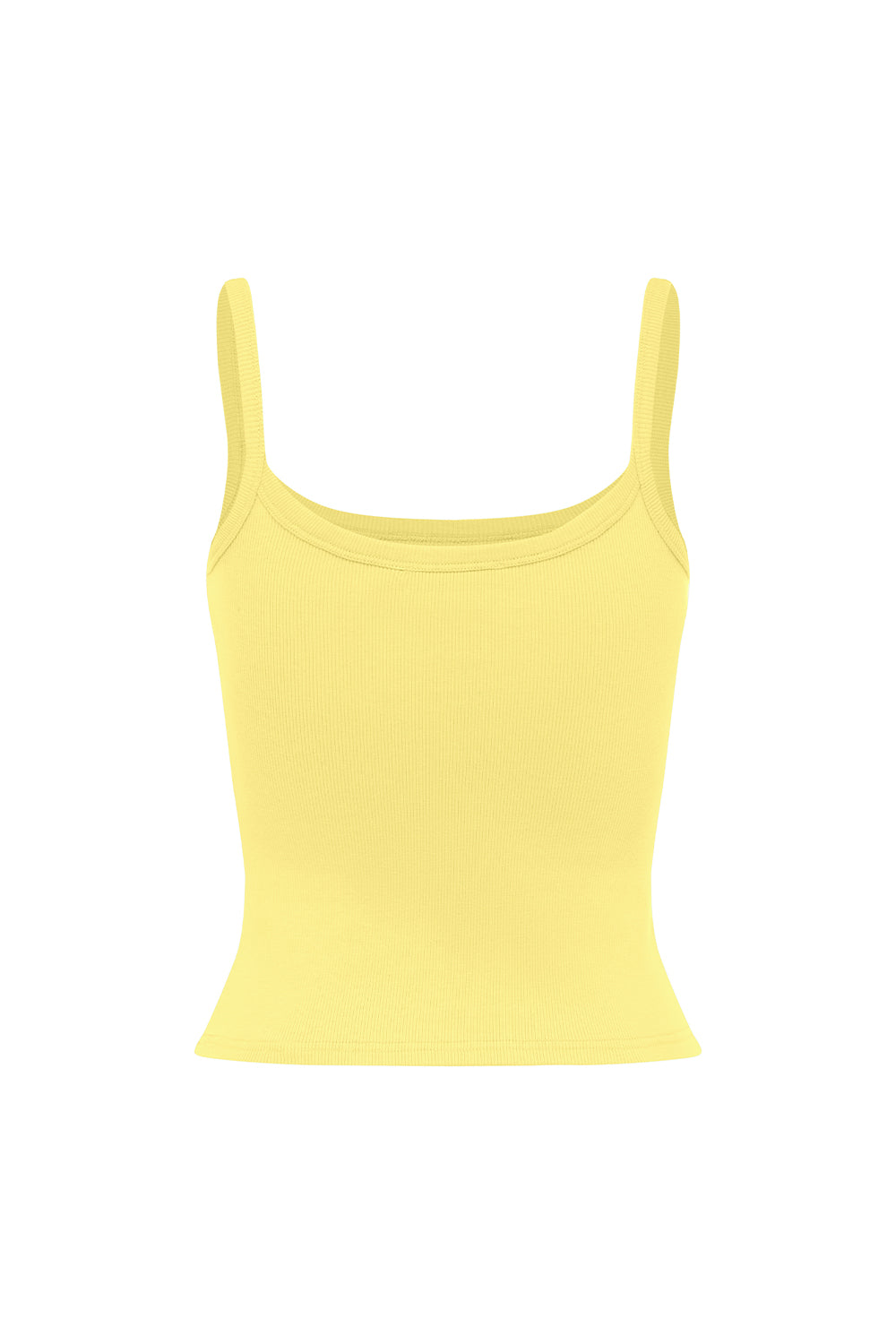 Ribbed Singlet Limone