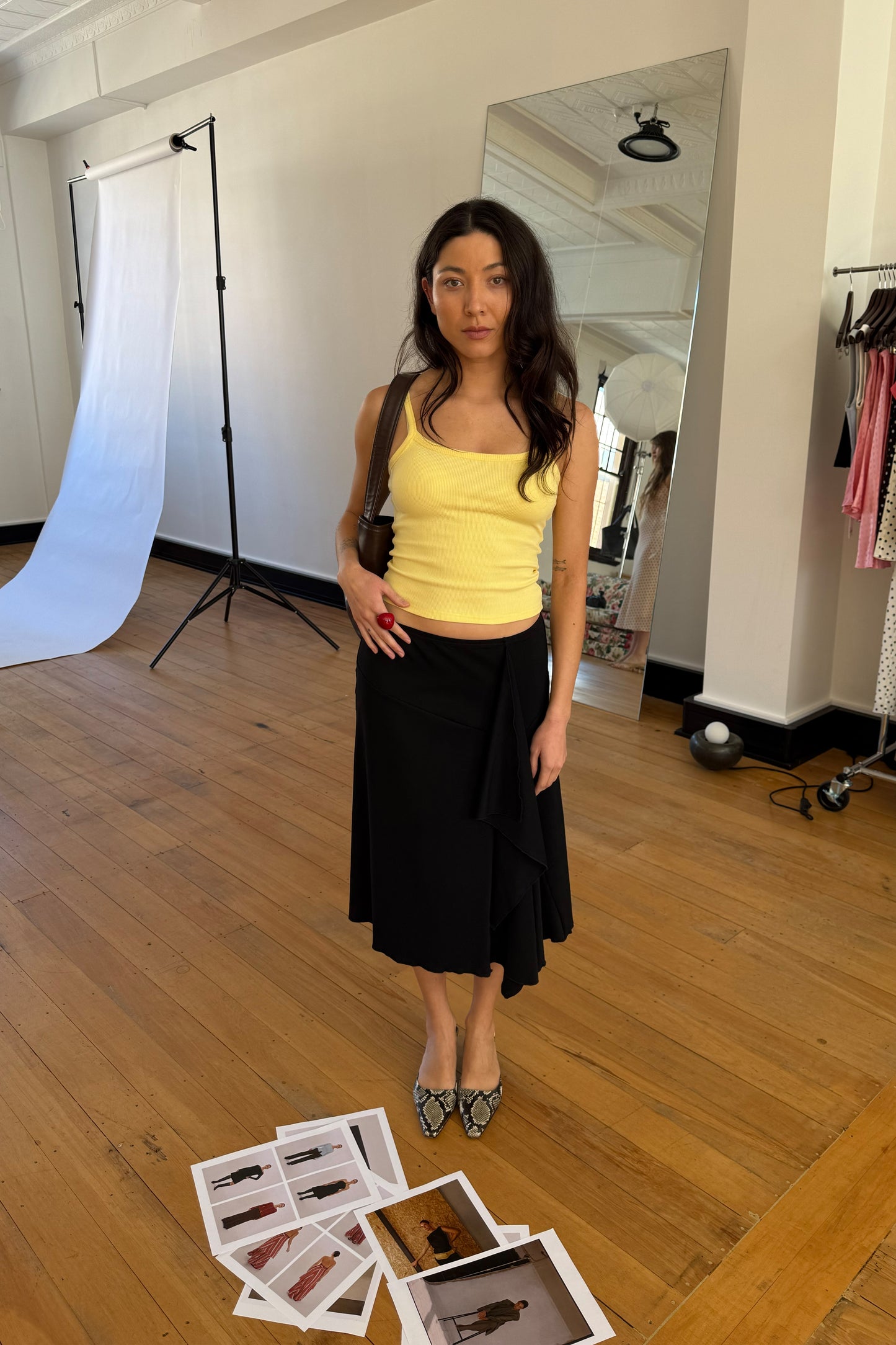 Ribbed Singlet Limone