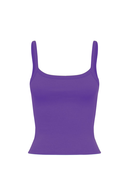 Ribbed Singlet Viola