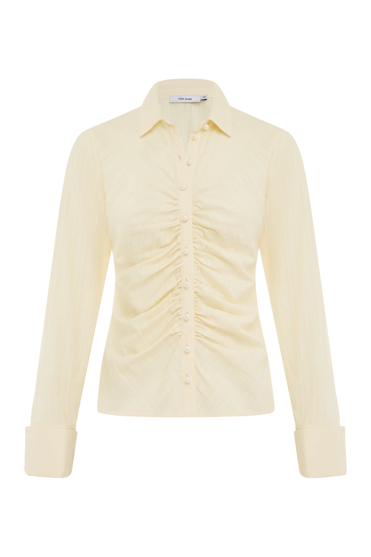 Ruched Front Shirt Burro