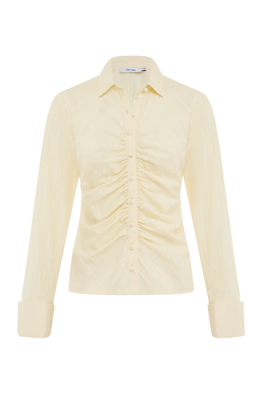 Ruched Front Shirt Burro