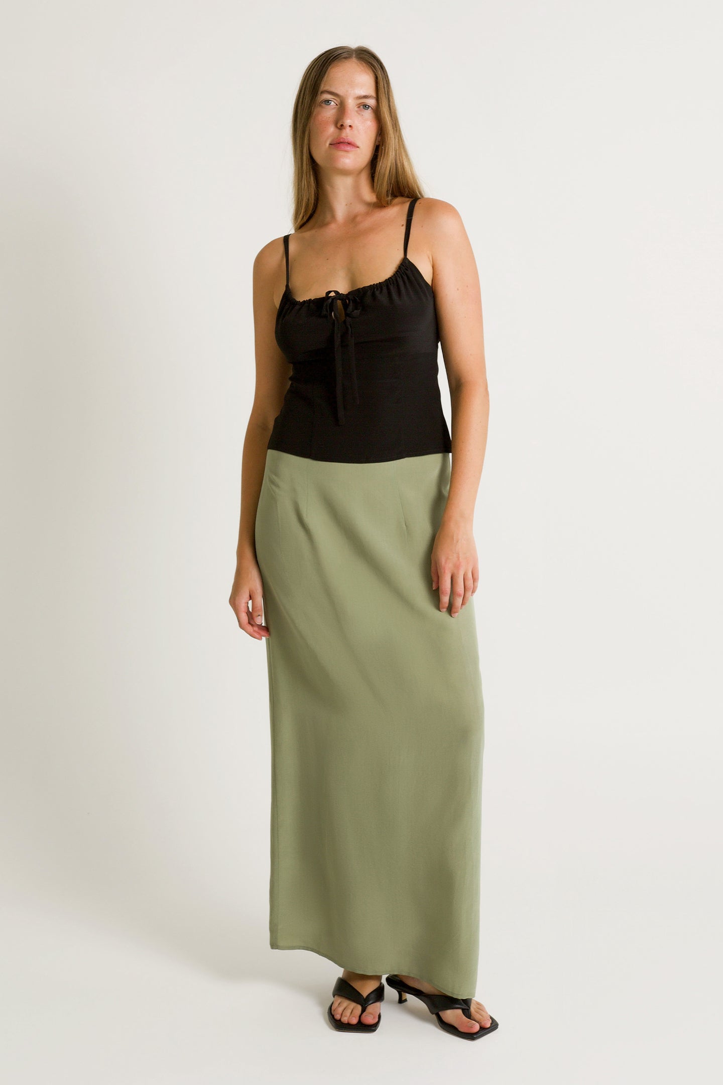 Straight-Cut Skirt Oliva