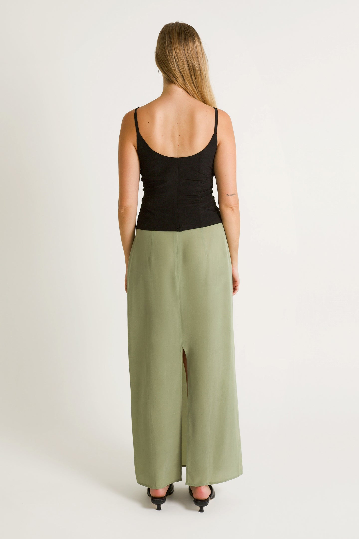 Straight-Cut Skirt Oliva