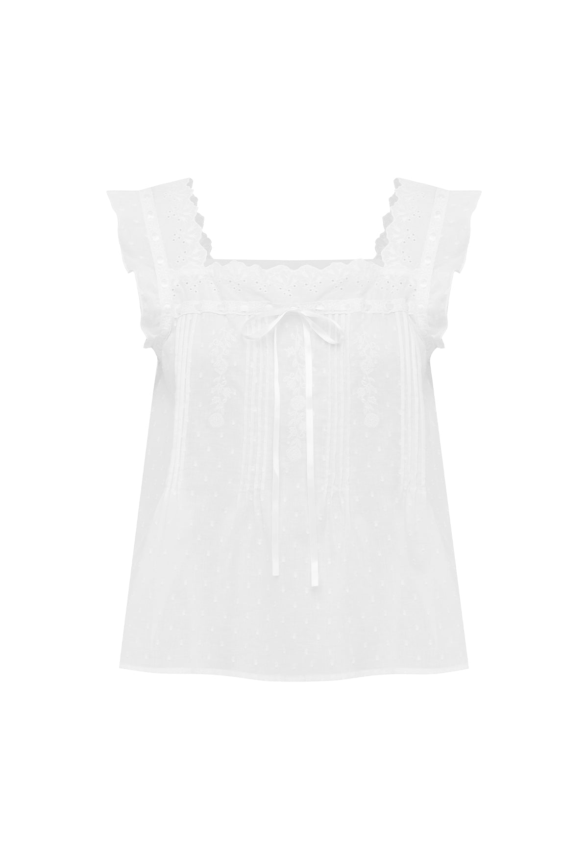 Prairie Camisole Bianca