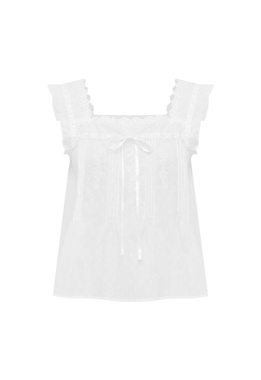 Prairie Camisole Bianca