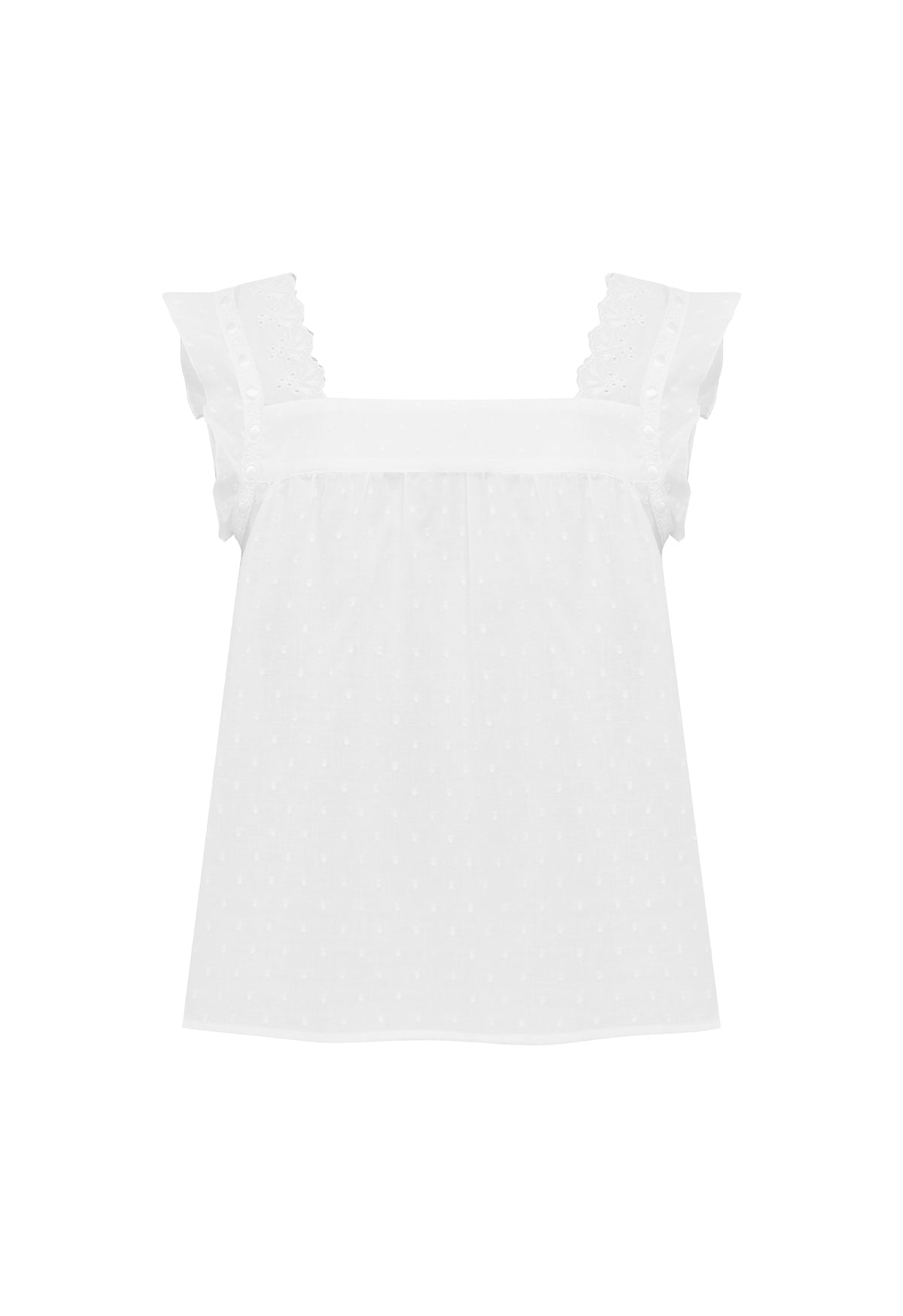Prairie Camisole Bianca