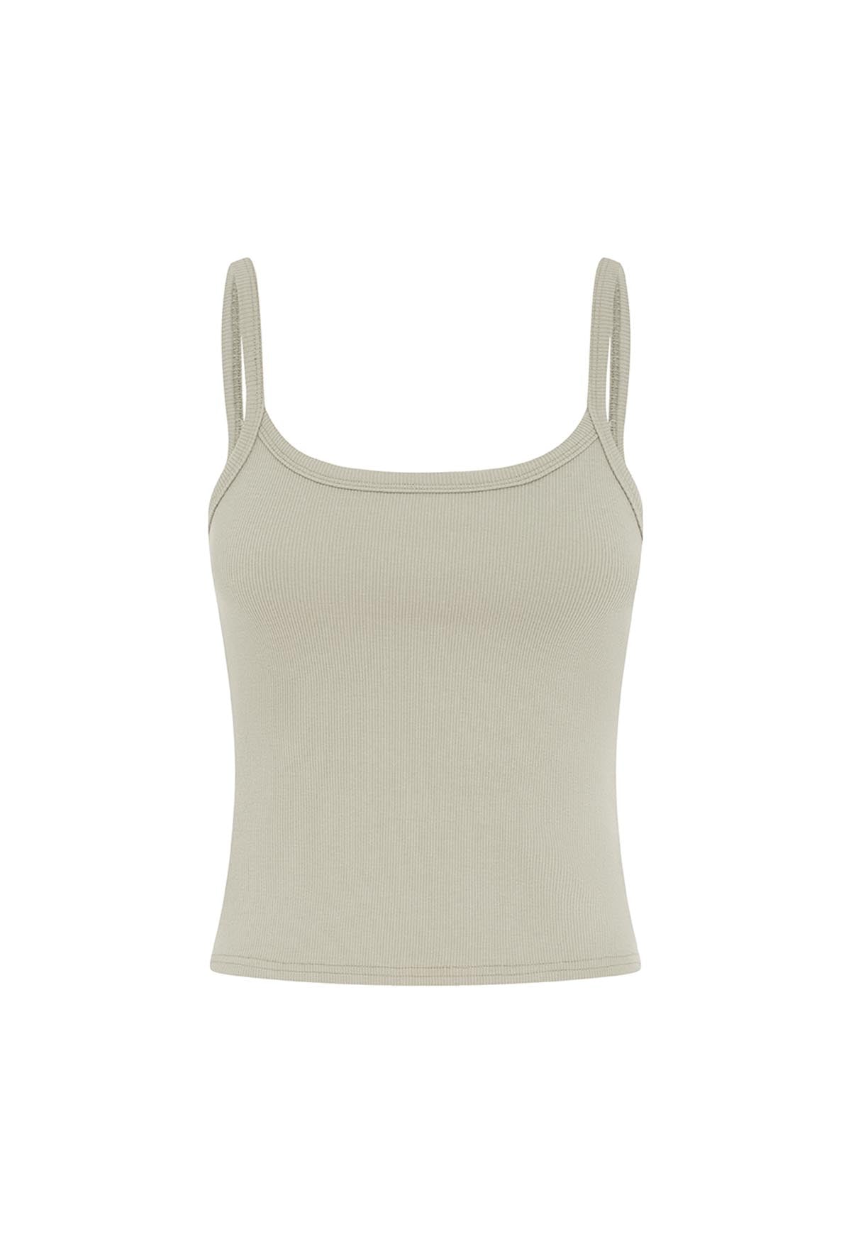 Ribbed Singlet Pietra