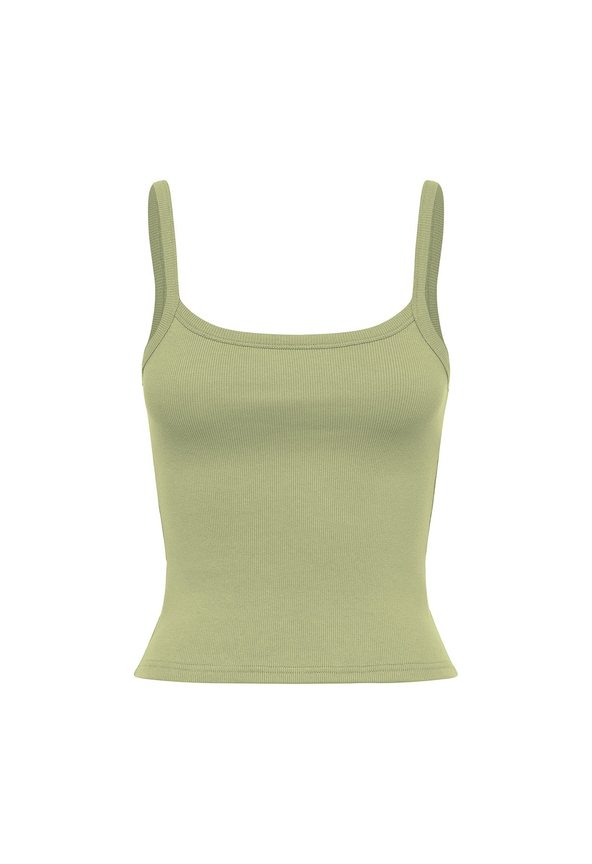 Ribbed Singlet Sage