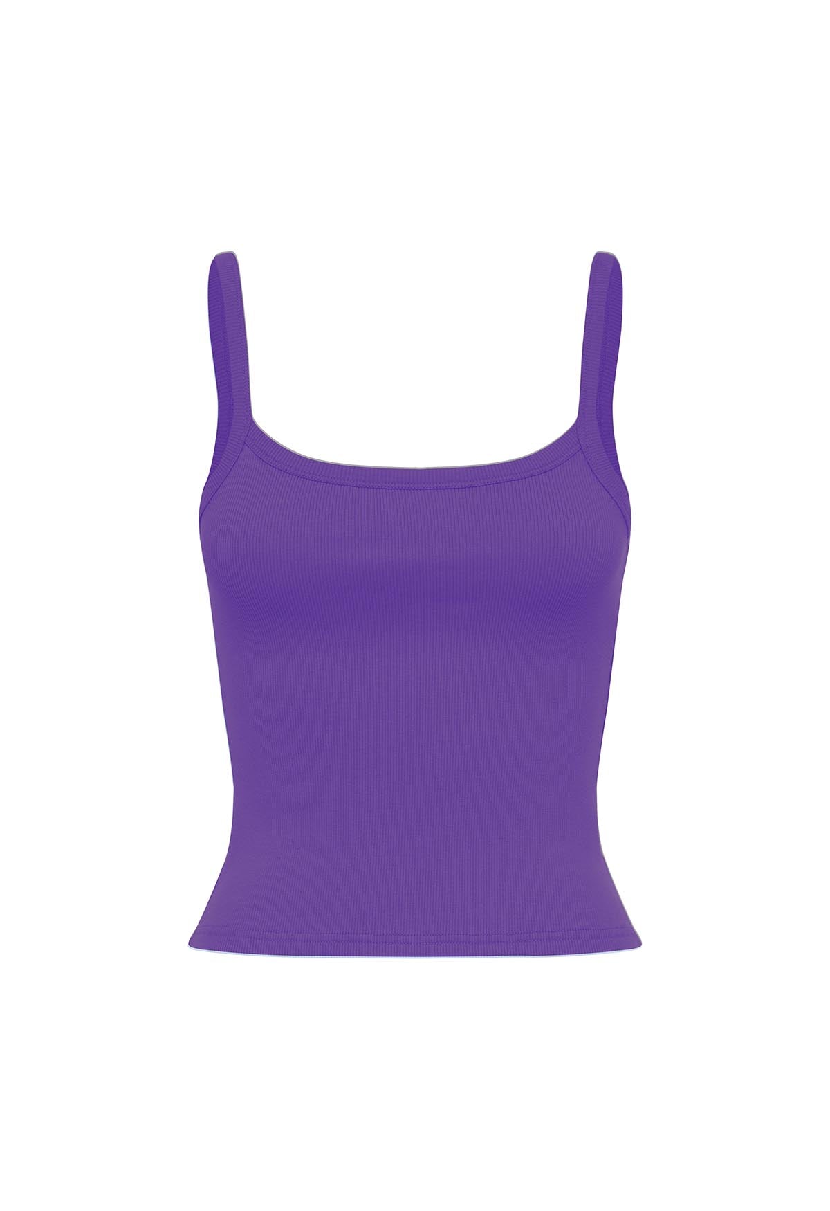Ribbed Singlet Viola