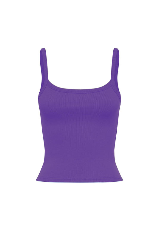 Ribbed Singlet Viola