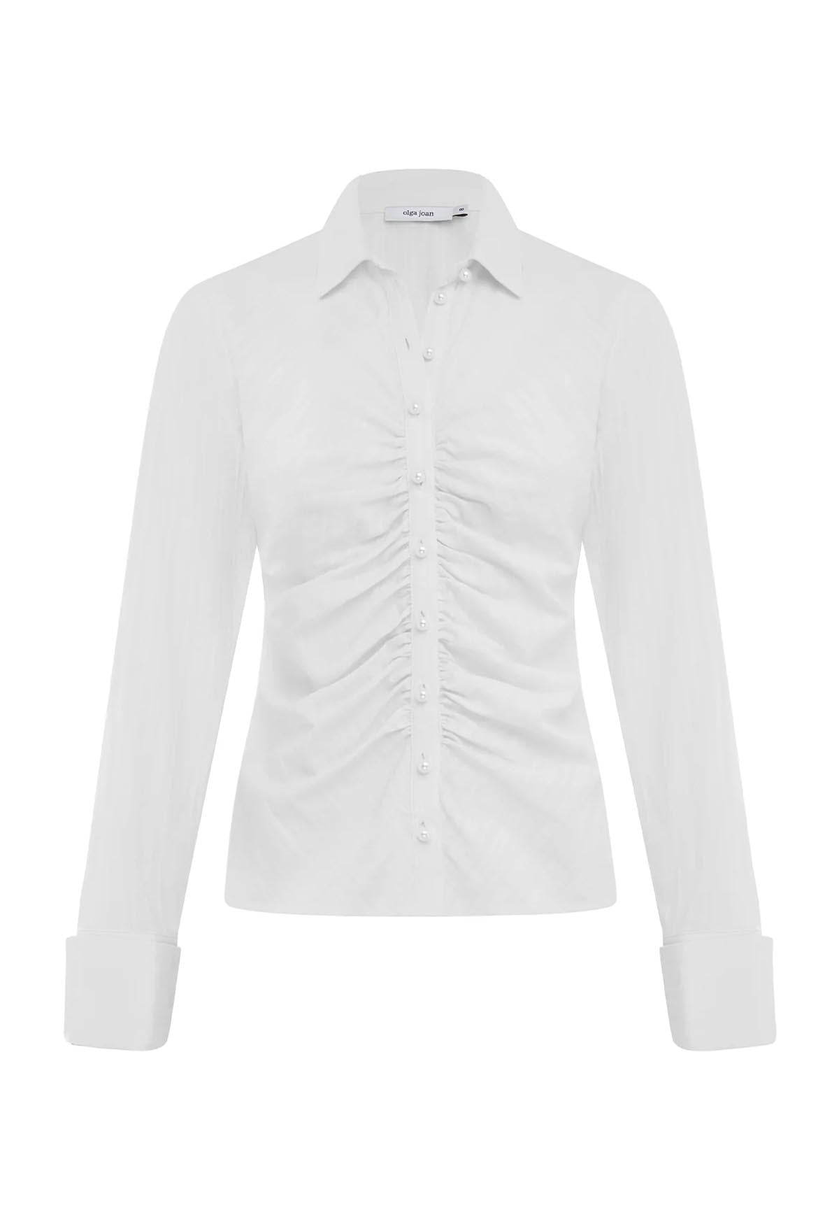 Ruched Front Shirt Bianca