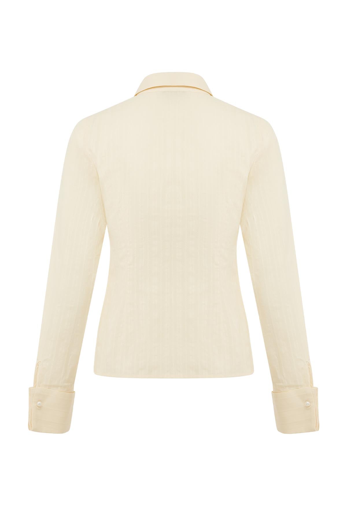 Ruched Front Shirt Burro