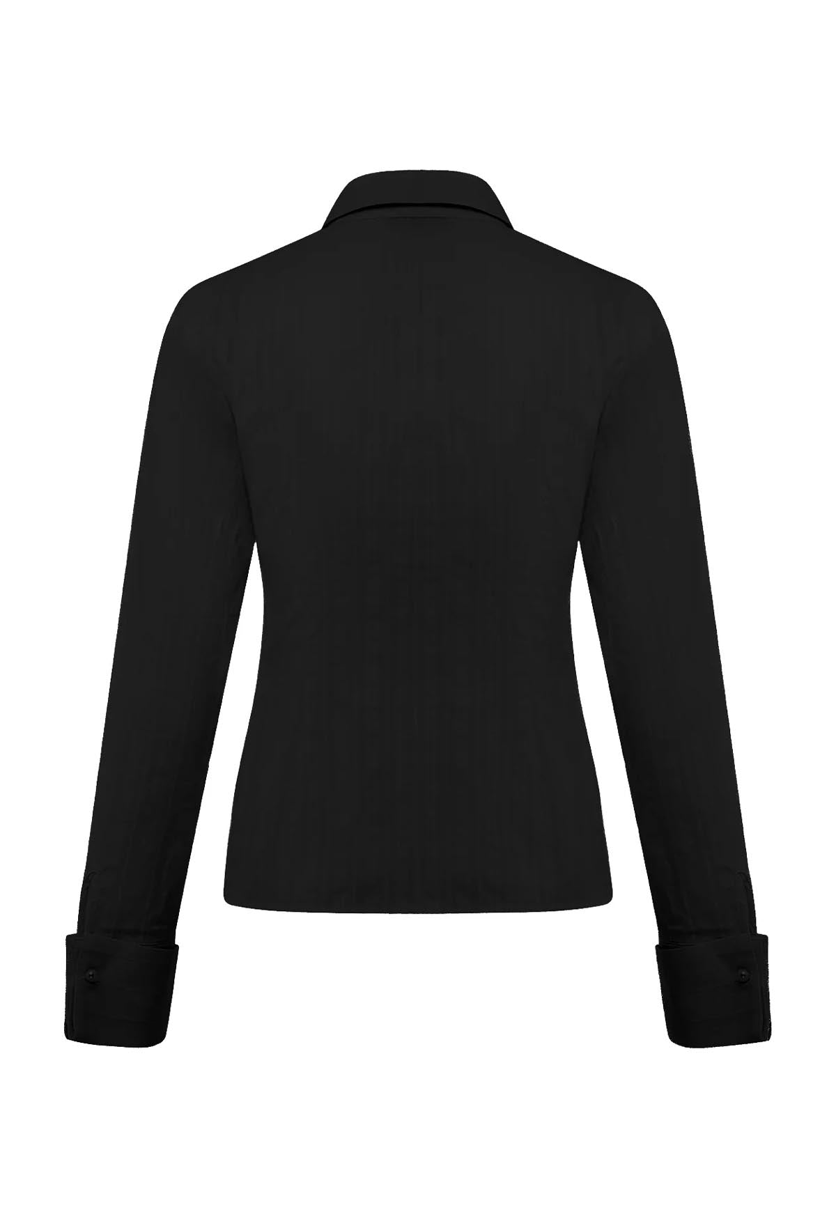 Ruched Front Shirt Nera