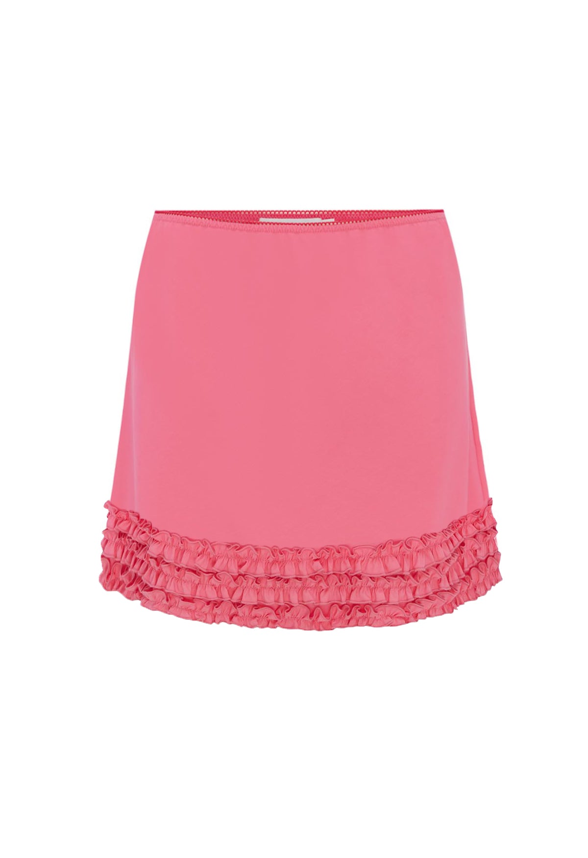 Ruffle Mini Skirt Rosa Rosa