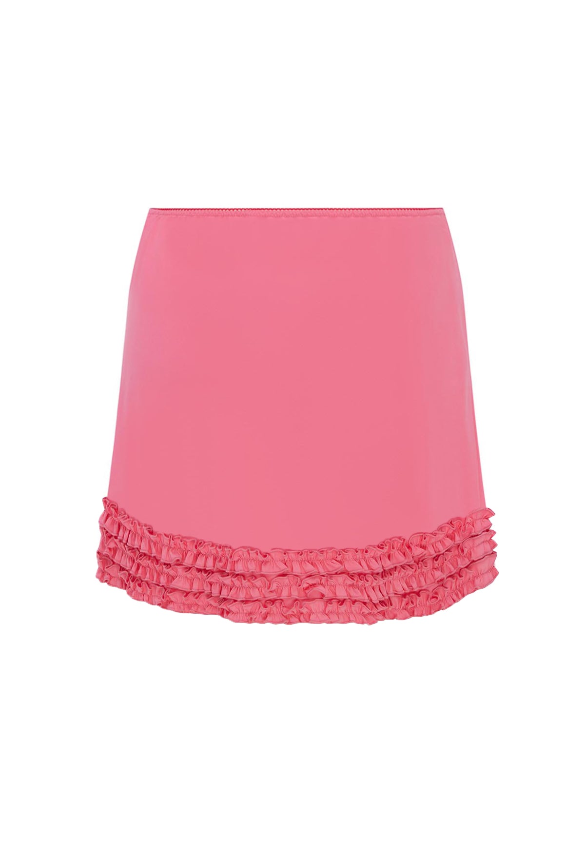 Ruffle Mini Skirt Rosa Rosa