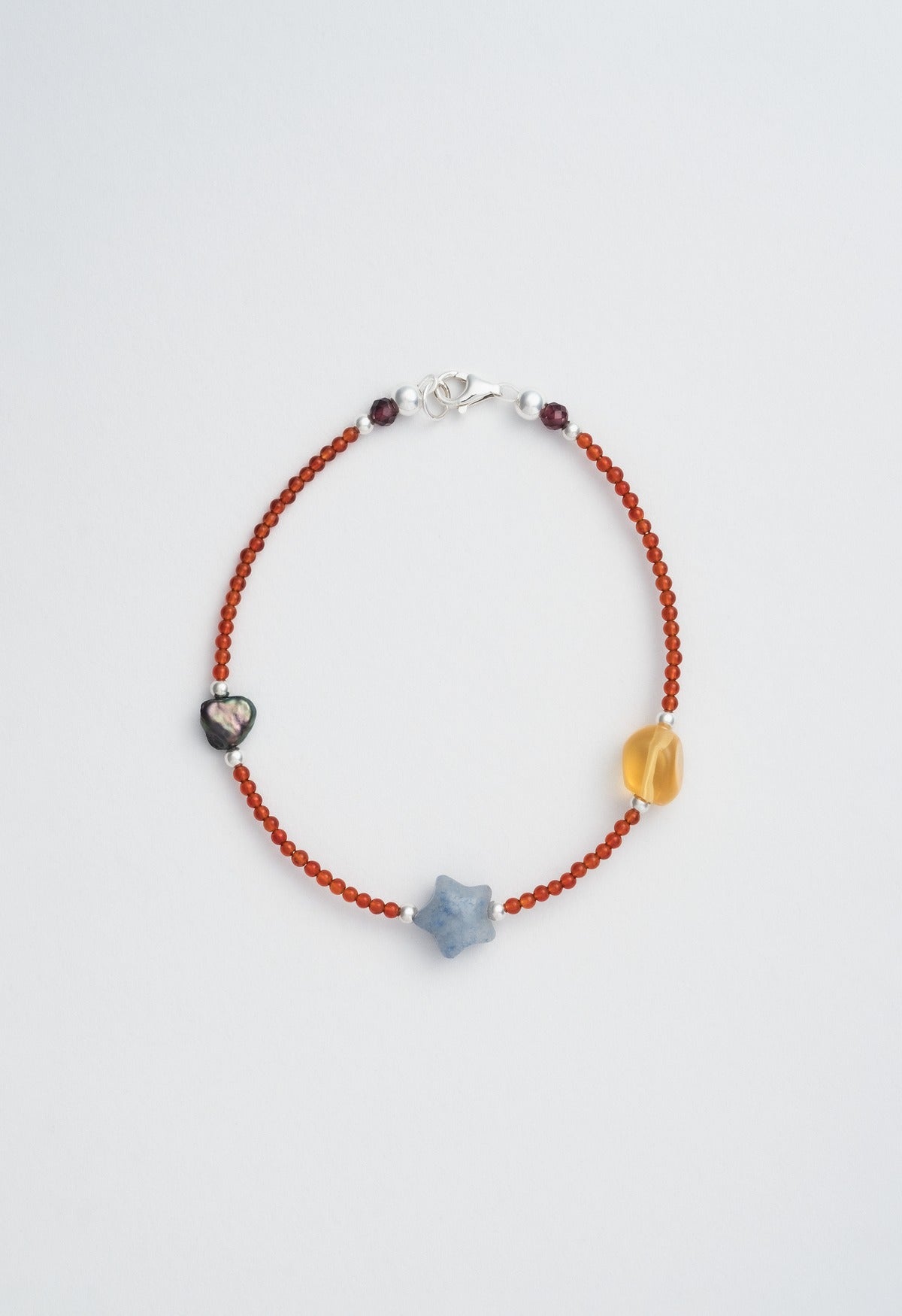 Sun Ray Astra Bracelet Carnelian