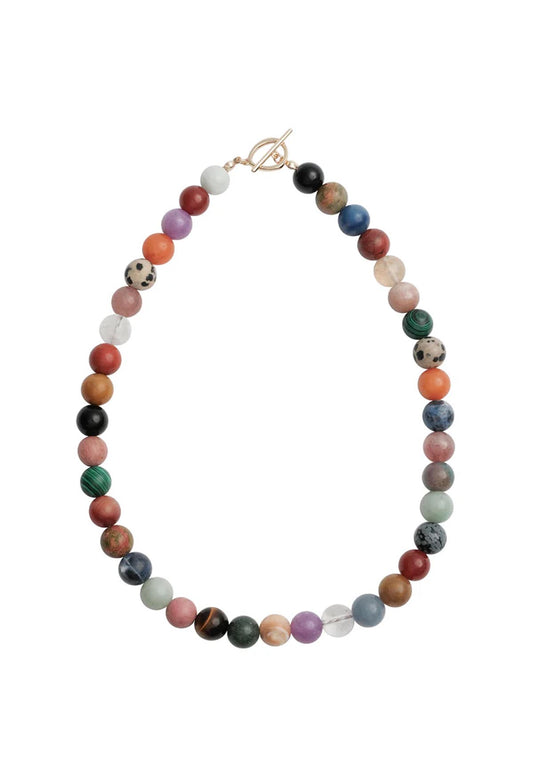 Sun Ray Necklace Assorted Gold 10mm