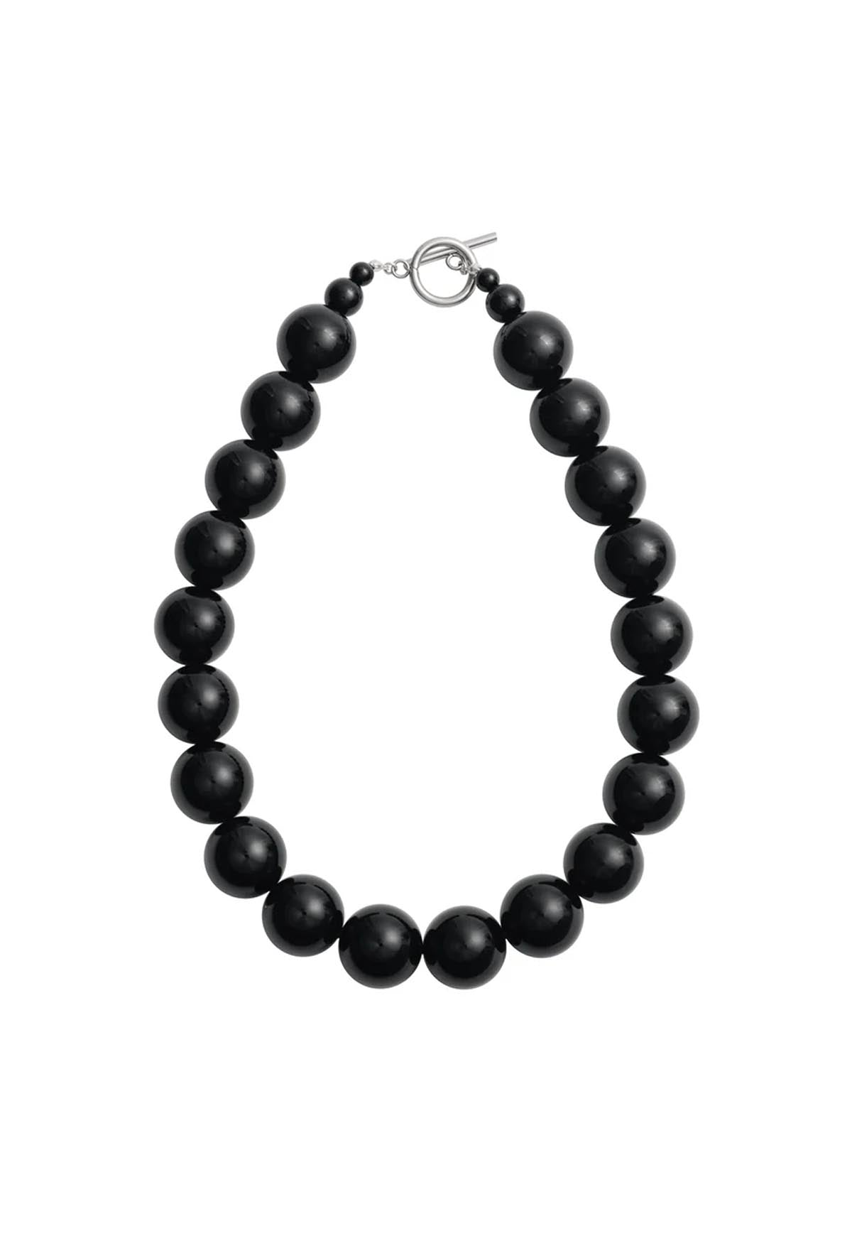 Sun Ray Necklace Onyx 20mm