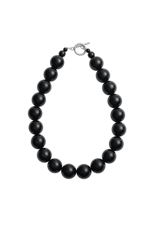 Sun Ray Necklace Onyx 20mm