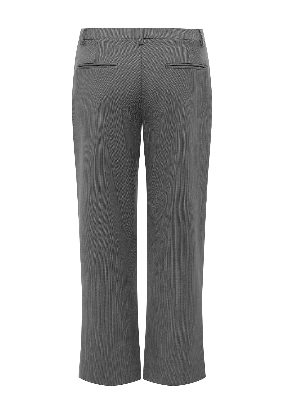 Tailored Low-Rise Pant Multi Pinstripe