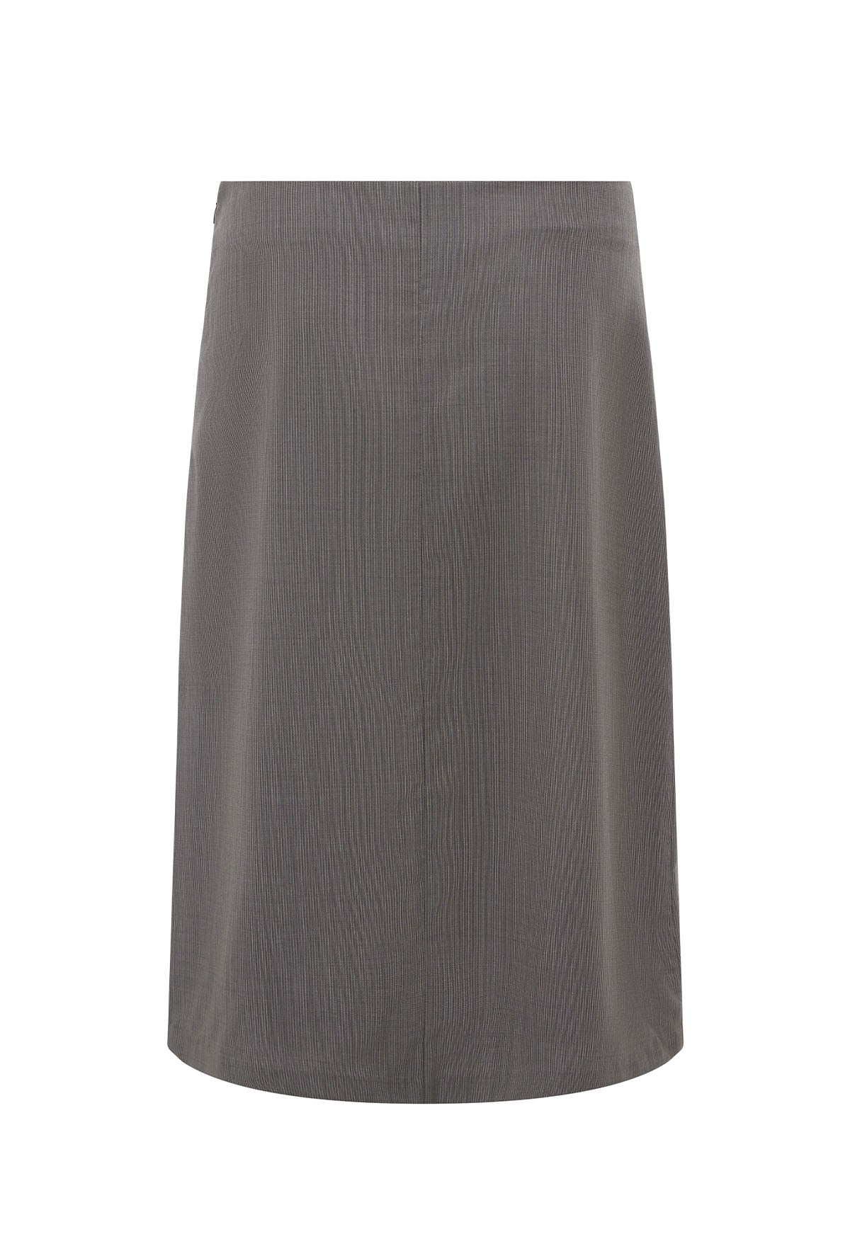 Tailored Straight Grain Skirt Multi Pinstripe
