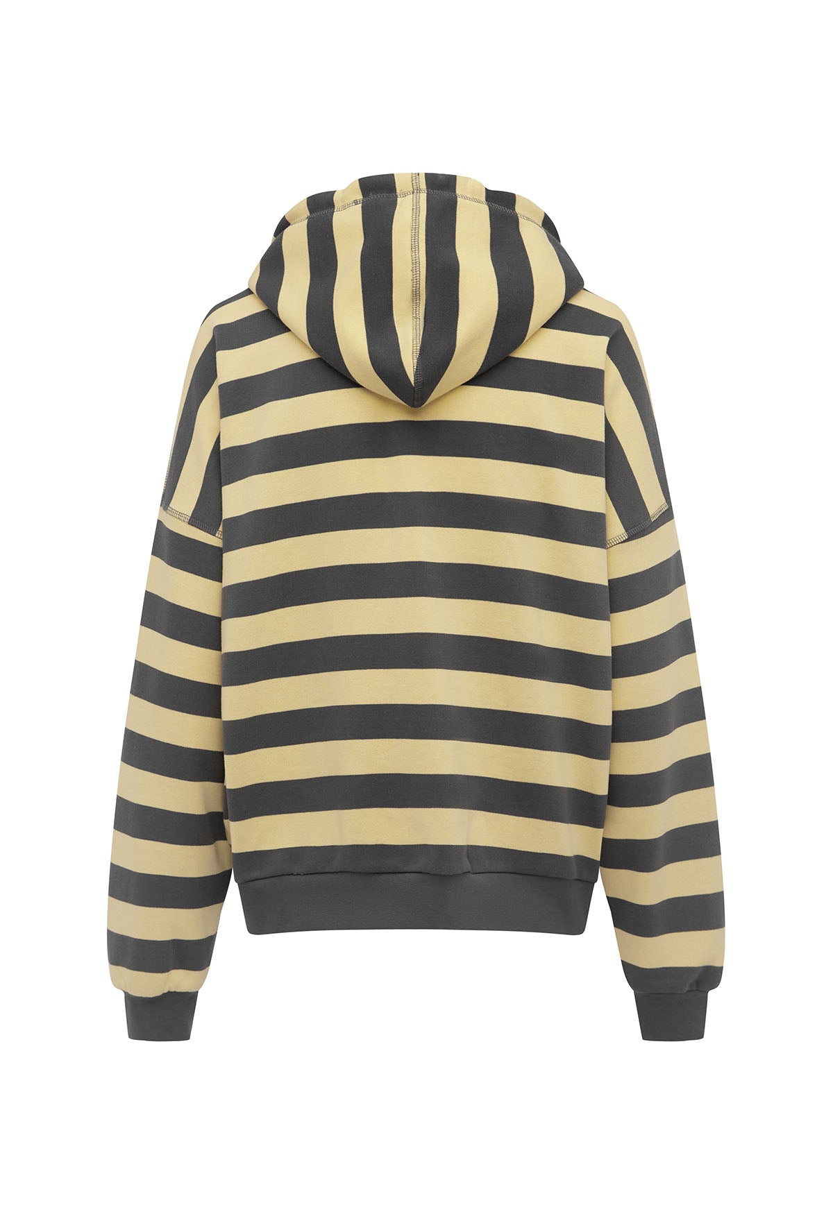 Zip Hoodie Limone Stripe – Olga Joan
