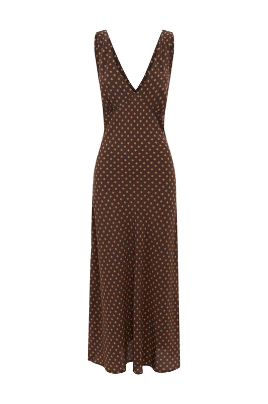 Plunge Bias Dress Gia Ciocco
